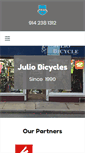 Mobile Screenshot of bicyclejulio.com